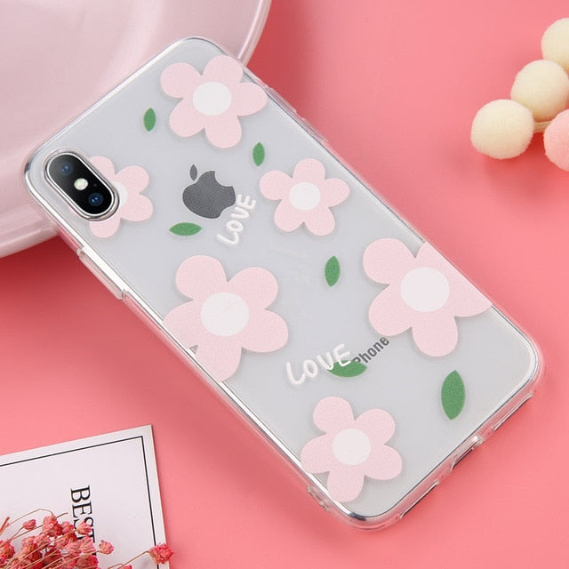 Self Love Soft Clear Phone Cases For iPhone